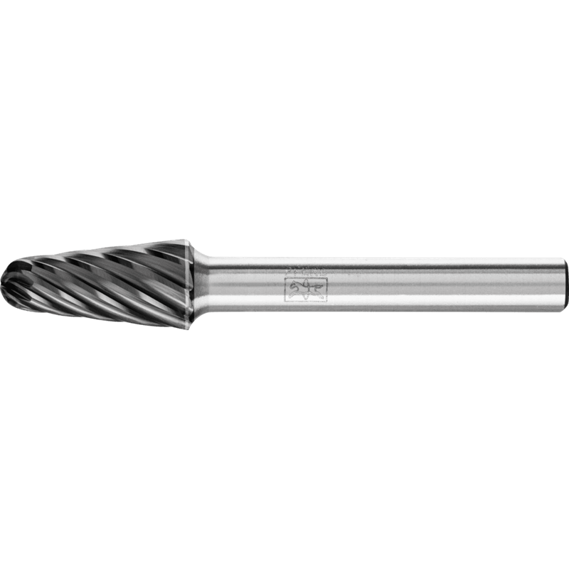 PFERD  Wysokowyd. trzp. frezarski ze stopów twardych INOX, kształt stożkowy KEL, ø 10 x 20 mm, ø trzpienia 6 mm, HICOAT, do stal