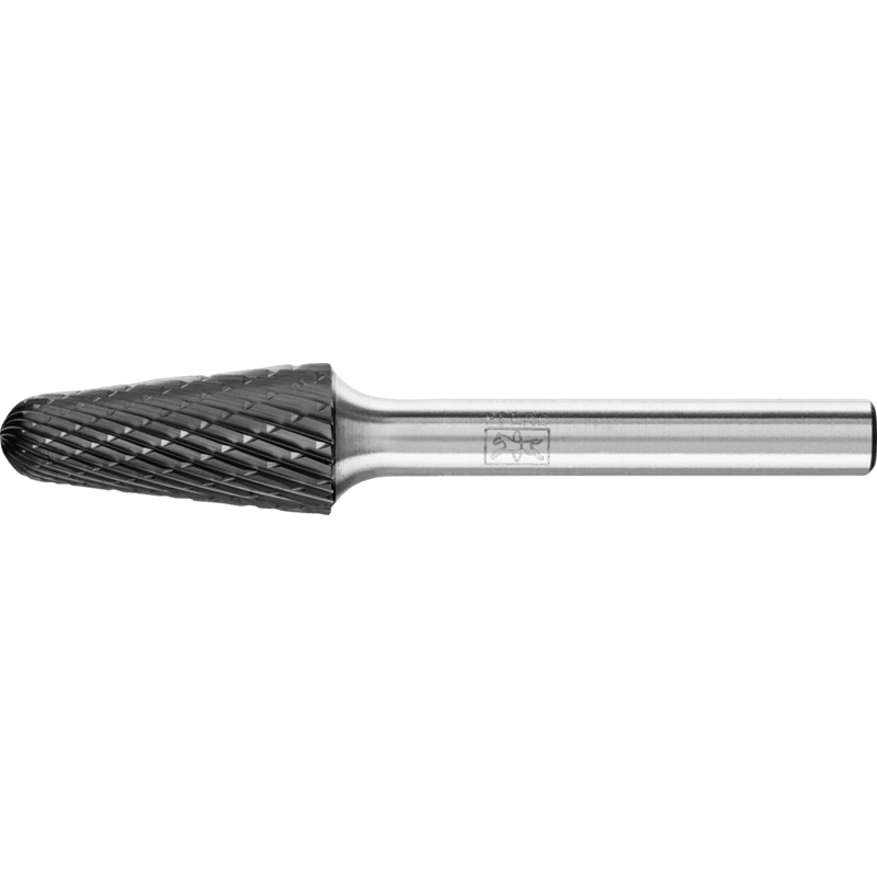 PFERD  Wysokowydajny trzpień frezarski ze stopów twardych, kształt stożkowy KEL, ø 12 x 25 mm, ø trzpienia 6 mm, Z3P HICOAT, uni