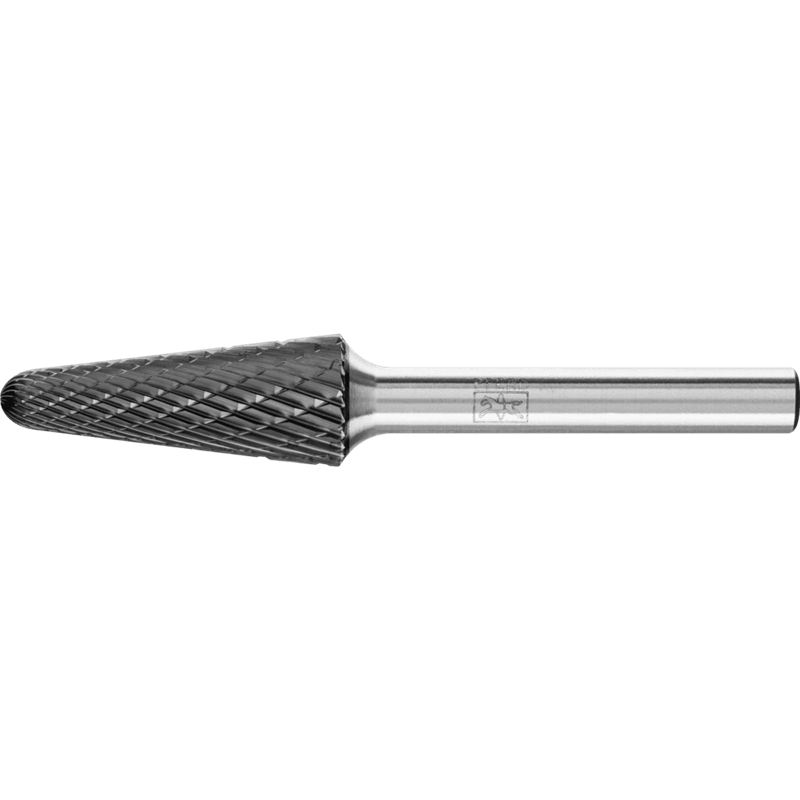 PFERD  Wysokowydajny trzpień frezarski ze stopów twardych, kształt stożkowy KEL, ø 12 x 30 mm, ø trzpienia 6 mm, Z3P HICOAT, uni