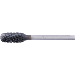 PFERD  Wysokow. trzp. frez. ze stopów twardych, kształt kulisto-walcowy WRC, Ø6x13mm, Øtrzonka 3mm Z3P, powłoka HICOAT, uni. śr.