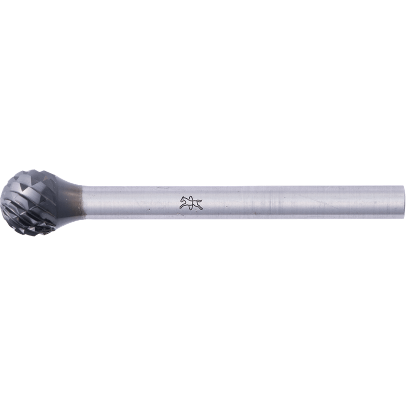 PFERD  Wysokowydajny trzpień frezarski ze stopów twardych kulisty KUD, Ø 6 x 5 mm, Ø trzonka 3 mm Z3P, powłoka HICOAT, do obróbk