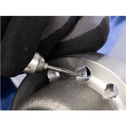 PFERD  Wysokow. trzpień frezarski ze stopów twardych MICRO, kształt ostrostożkowy SKM, Ø3x11mm, Øtrz. 3mm, powłoka HICOAT, do ob