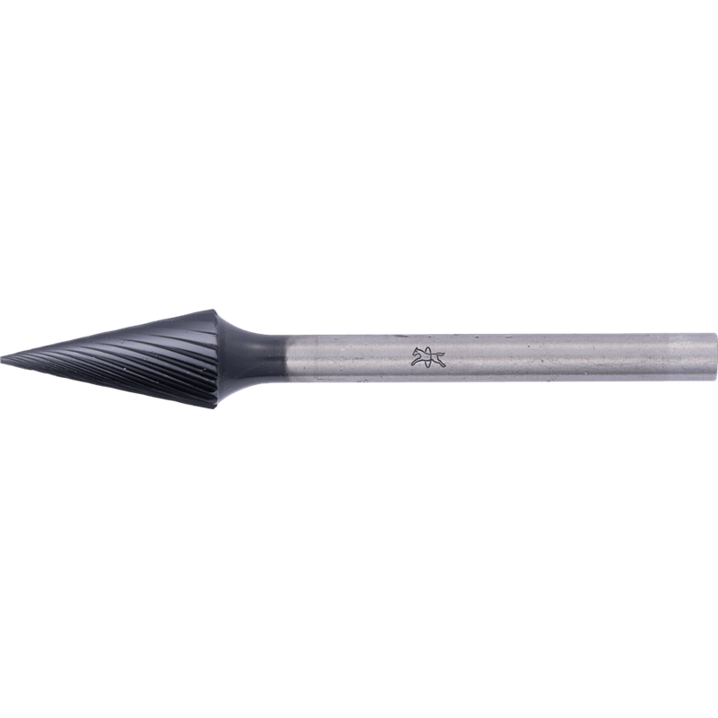 PFERD  Wysokow. trzpień frezarski ze stopów twardych, kształt ostrostożkowy SKM, Ø6x13mm, Øtrzonka 3mm Z5, powłoka HICOAT, uniwe