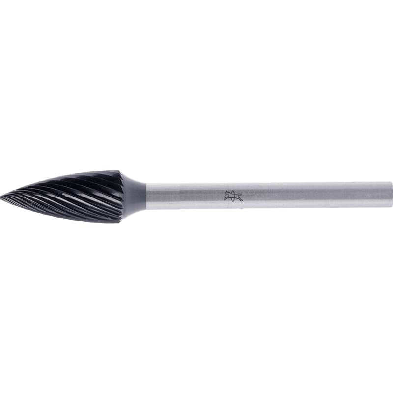 PFERD  Wysokowydajny trzpień frezarski ze stopów twardych ostrołuk SPG, Ø 6 x 13 mm, Ø trzonka 3 mm Z5, powłoka HICOAT, uniwersa