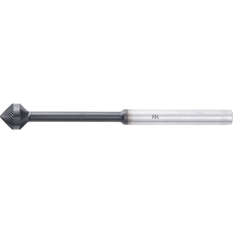 PFERD  Wysokow. trzp. frez. ze st. tw. KSK-WKN Ø10x11mm, Øtrzonka 6x75mm Z5, powłoka HICOAT, sp. kształt do fazowania i odgr. do