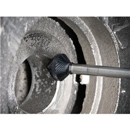 PFERD  Wysokow. trzp. frez. ze st. tw. KSK-WKN Ø16x15mm, Øtrzonka 6x75mm Z3, powłoka HICOAT, sp. kształt do fazowania i odgr. do