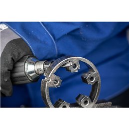 PFERD  Zestaw małych wysokowydajnych trzpieni frez. 1306 ze stopów twardych MICRO 3-częściowy Ø 6 mm, Ø trzpienia 6 mm, do obrób