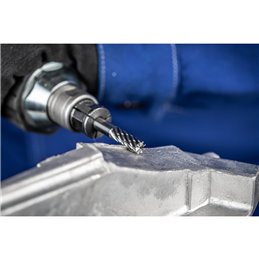 PFERD  Zestaw wysokowydajnych trzpieni frezarskich ze stopów twardych 1406 ALLROUND 3-częściowy Ø 6mm, Ø trzpienia 6mm, uniw. do