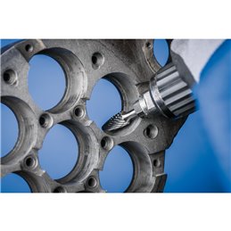 PFERD  Zestaw wysokowydajnych trzpieni frezarskich ze stopów twardych 1414 ALLROUND 3-częściowy Ø 12mm, Ø trzpienia 6mm uniw. do