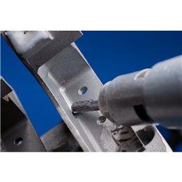 PFERD  Zestaw trzp. frezarskich 1505 ze stopów twardych 3-częściowy z uzębieniem 3 PLUS Ø 6 mm Ø trzp. 6 mm uniw. średnie, z uzę