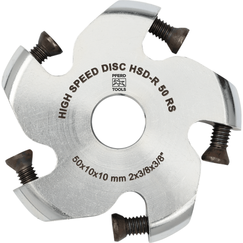 PFERD  Wysokowydajna tarcza frezarska ALUMASTER HSD-R Ø 50 mm do stosowania z robotami do obróbki aluminium z powłoką HICOAT