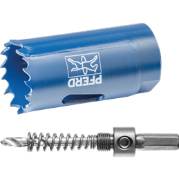 PFERD  Zestaw otwornic HSS dwuczęściowy Ø25 mm