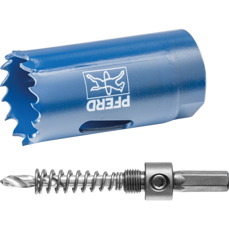 PFERD  Zestaw otwornic HSS dwuczęściowy Ø25 mm