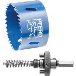 PFERD  Zestaw otwornic HSS dwuczęściowy Ø68 mm