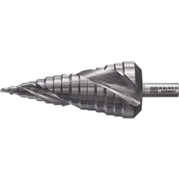 PFERD  Wiert. stopn. HSS 15 stopni wierc. Ø3,5–40mm 3-płaszc. trzpień o średnicy 10mm, dostosowane do popularnych średnic dławni
