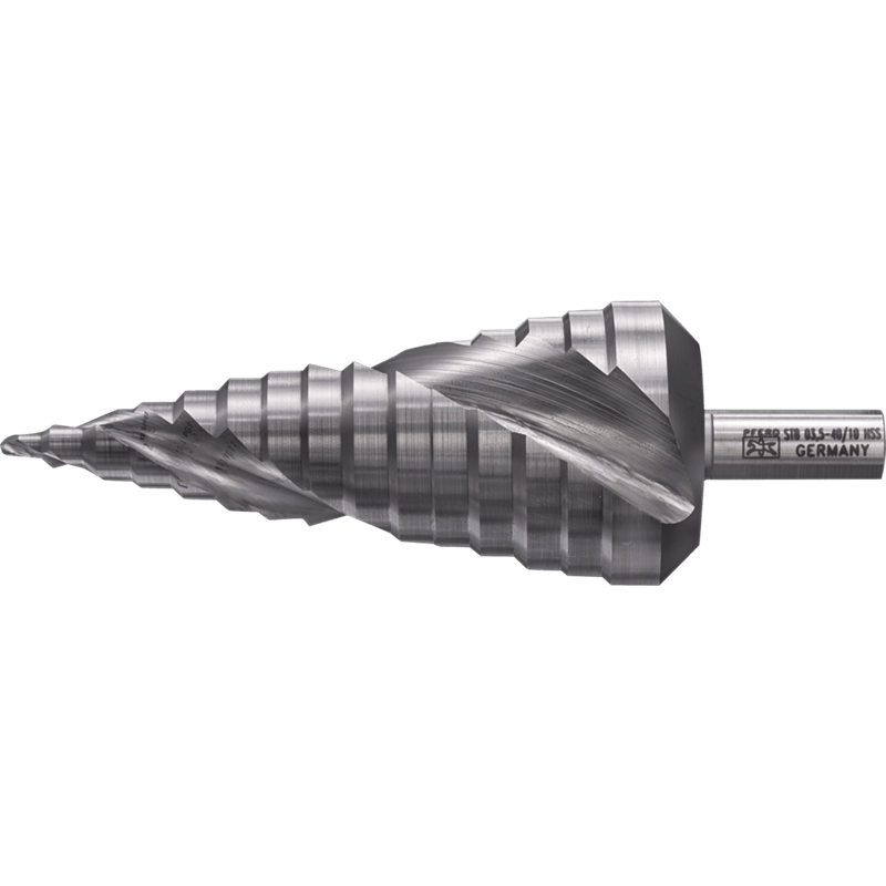 PFERD  Wiert. stopn. HSS 15 stopni wierc. Ø3,5–40mm 3-płaszc. trzpień o średnicy 10mm, dostosowane do popularnych średnic dławni