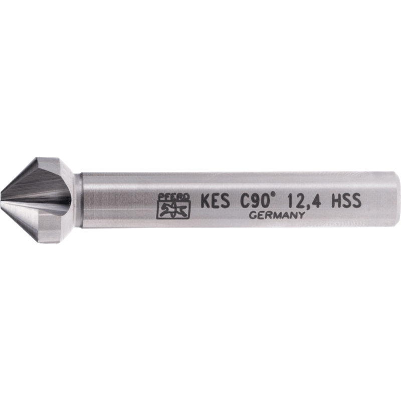 PFERD  Pogłębiacz stożkowy i okrawacz HSS 90° Ø 12,4 mm trzpień Ø 8 mm DIN 335 C