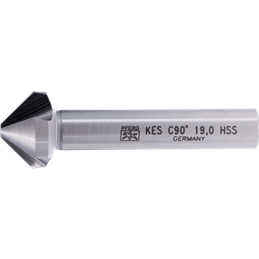 PFERD  Pogłębiacz stożkowy i okrawacz HSS 90° Ø 19 mm trzpień Ø 10 mm DIN 335 C