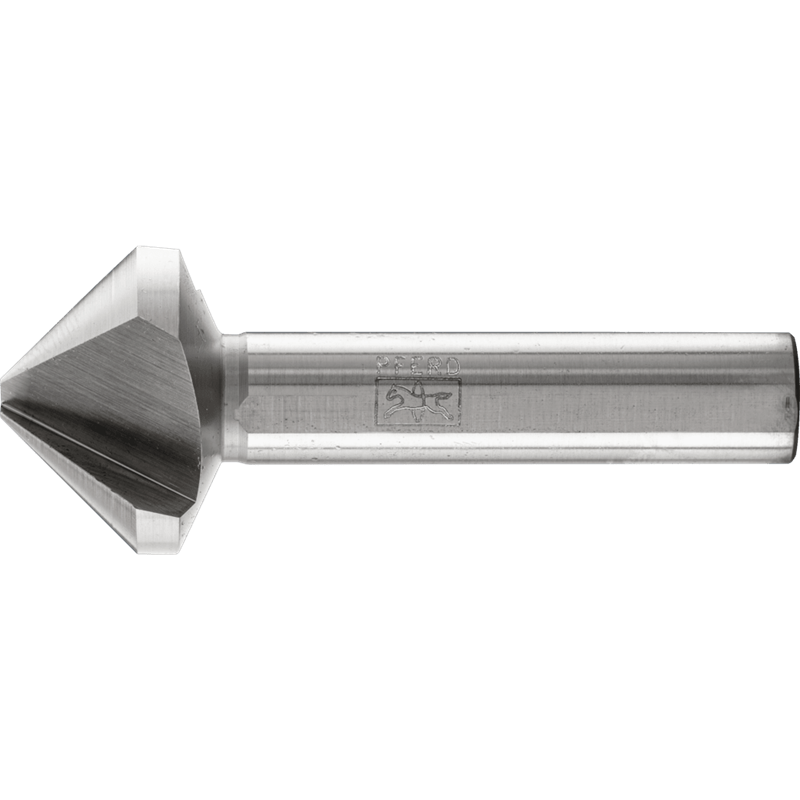 PFERD  Pogłębiacz stożkowy i okrawacz HSS 90° Ø 28 mm trzpień Ø 12 mm DIN 335 C 3-płaszczyznowy