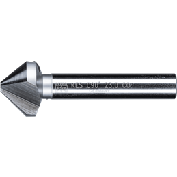 PFERD  Pogłębiacz stożkowy i okrawacz HSSE Co5 90° Ø 23 mm trzpień Ø 10 mm DIN 335 C