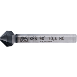 PFERD  Pogłębiacz stożkowy i okrawacz HSS 90° Ø 10,4 mm trzpień Ø 6 mm DIN 335 C z powłoką HICOAT