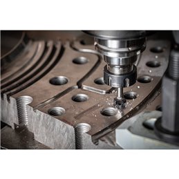 PFERD  Pogłębiacz stożkowy i okrawacz HSS 90° Ø 10,4 mm trzpień Ø 6 mm DIN 335 C z powłoką HICOAT