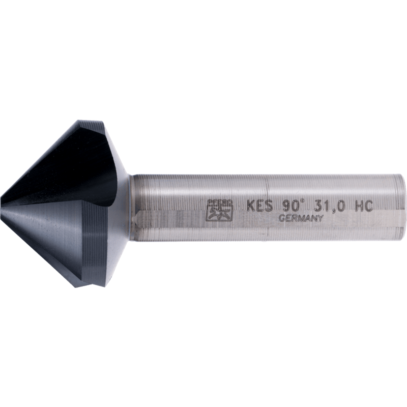 PFERD  Pogłębiacz stożkowy i okrawacz HSS 90° Ø 31 mm trzpień Ø 12 mm DIN 335 C HICOAT 3-płaszczyznowy