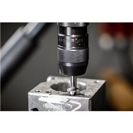 PFERD  Pogłębiacz stożkowy i okrawacz HSS UGT 90° Ø 10,4 mm trzpień Ø 6 mm DIN 335 C o podziałce nierównomiernej