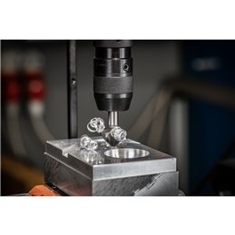 PFERD  Pogłębiacz stożkowy i okrawacz HSSE Co5 90° Ø 25 mm trzpień Ø 10 mm DIN 335 C o podziałce nierównomiernej