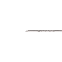 PFERD  Diamentowa ściernica trzpieniowa cylindryczna Ø 0,62 mm, Ø trzpienia 3 mm D64 (drobna) do szlifowania otworów/łuków