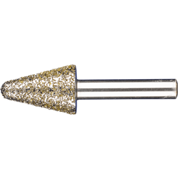 PFERD  Diamentowa ściernica stożkowa 20 x 30 x 8 mm D852 do szlifowania żeliwa szarego i sferoidalnego