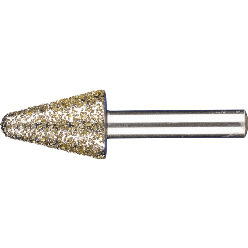 PFERD  Diamentowa ściernica stożkowa 20 x 30 x 8 mm D852 do szlifowania żeliwa szarego i sferoidalnego