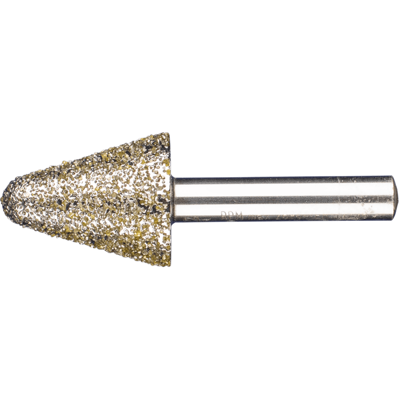 PFERD  Diamentowa ściernica stożkowa 24 x 30 x 8 mm D852 do szlifowania żeliwa szarego i sferoidalnego