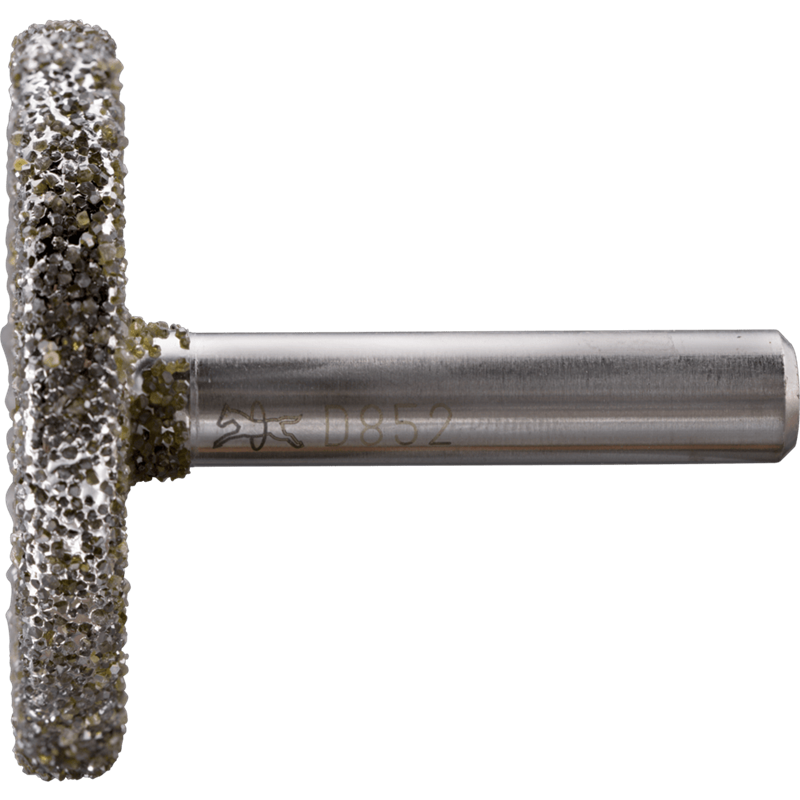 PFERD  Diamentowa ściernica trzpieniowa cylindryczna 45 x 6,5 x 8 mm D852 do szlifowania żeliwa szarego i sferoidalnego