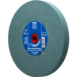 PFERD  Kamień szlifierski Ø 250 x 25 mm, Ø otworu 51 mm, SiC120 do materiałów twardych, np. stopy twarde