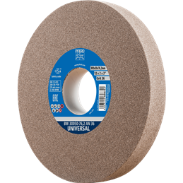 PFERD  Kamień szlifierski Ø 300 x 50 mm, Ø otworu 76,2 mm, A36 do uniwersalnych prac szlifierskich