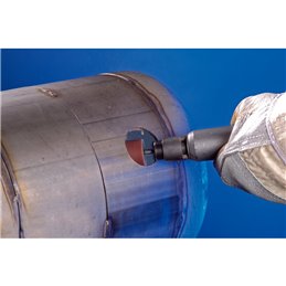 PFERD  Zestaw opasek ściernych 13-częściowy Korund Ø30 x 30 mm A40,60,80,150 z uchwytem trzpień Ø6 mm