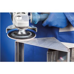 PFERD  Zestaw wykrojów ściernych mocowanych na rzep z grubym ziarnem Korund, 20 części, Ø 12 5 mm A40,60,80,120 do szlifierek ką