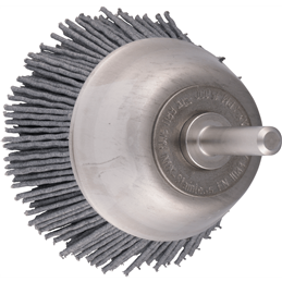 PFERD  Szczotka garnkowa niepleciona INOX-TOTAL RBUIT, Ø 50 mm, Ø trzonka 6 mm, włókno SiC Ø 0,90 mm, ziarno 180