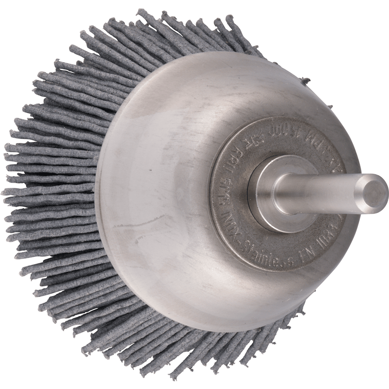 PFERD  Szczotka garnkowa niepleciona INOX-TOTAL RBUIT, Ø 50 mm, Ø trzonka 6 mm, włókno SiC Ø 0,90 mm, ziarno 180