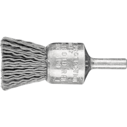 PFERD  Niepleciona szczotka-pędzelek PBU Ø20 mm trzpień Ø6 mm włókno SiC Ø0,90 ziarno 180