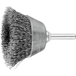 PFERD  Szczotka garnkowa niepleciona TBU Ø 50 mm trzpień Ø 6 mm drut ze stali Ø 0,30 (1)