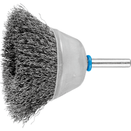 PFERD  Szczotka garnkowa niepleciona TBU Ø 50 mm trzpień Ø 6 mm drut ze stali szlachetnej Ø 0,30 (1)