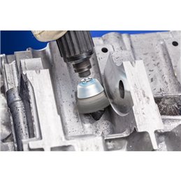 PFERD  Szczotka garnkowa niepleciona TBU Ø 50 mm trzpień Ø 6 mm drut ze stali szlachetnej Ø 0,30 (1)