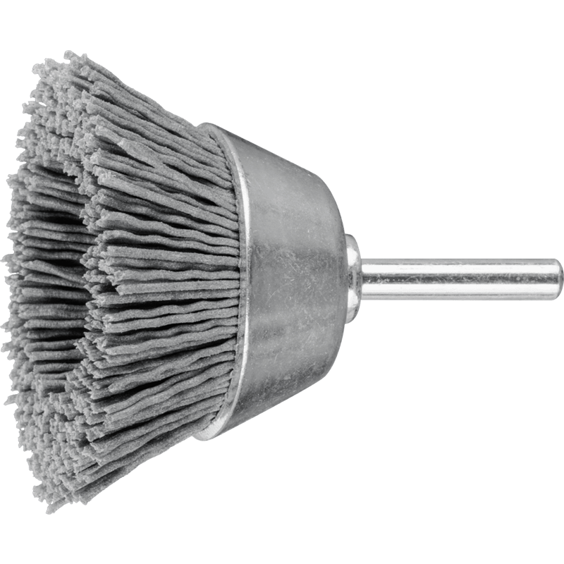 PFERD  Szczotka garnkowa niepleciona TBU Ø 50 mm trzpień Ø 6 mm włókno SiC Ø 0,90 ziarno 180 (1)