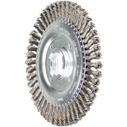 PFERD  Szczotka PIPELINE pleciona RBG Ø 125 x 6 otwór 22,2 mm / X-LOCK drut stalowy Ø 0,50 mm do szlifierki kątowej