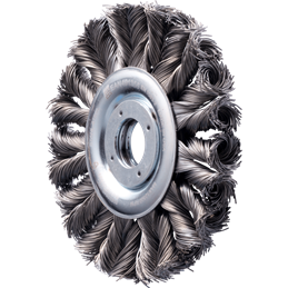 PFERD  POS COMBITWIST szczotka okrągła pleciona RBG HD Ø 125 x 12 x 22,2 mm drut stalowy Ø 0,50 mm do szlifierek kątowych