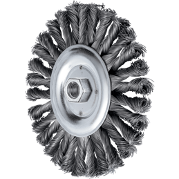 PFERD  Szczotka okrągła pleciona POS COMBITWIST RBG HD Ø 150 x 13 mm M14, drut stalowy Ø 0,50 mm, do szlifierek kątowych