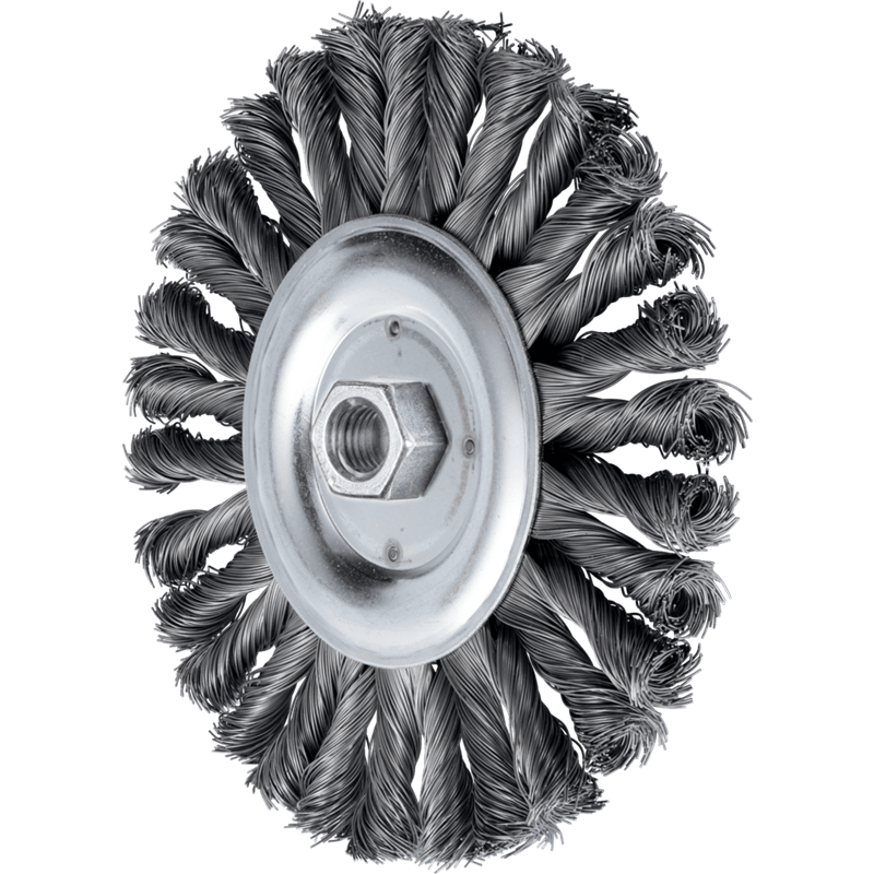 PFERD  Szczotka okrągła pleciona POS COMBITWIST RBG HD Ø 150 x 13 mm M14, drut stalowy Ø 0,50 mm, do szlifierek kątowych