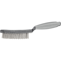 PFERD  Szczotka ręczna z plastikowym korpusem i ergonomicznym uchwytem HBUP 3-rzędowa drut stalowy Ø0,40 (1)